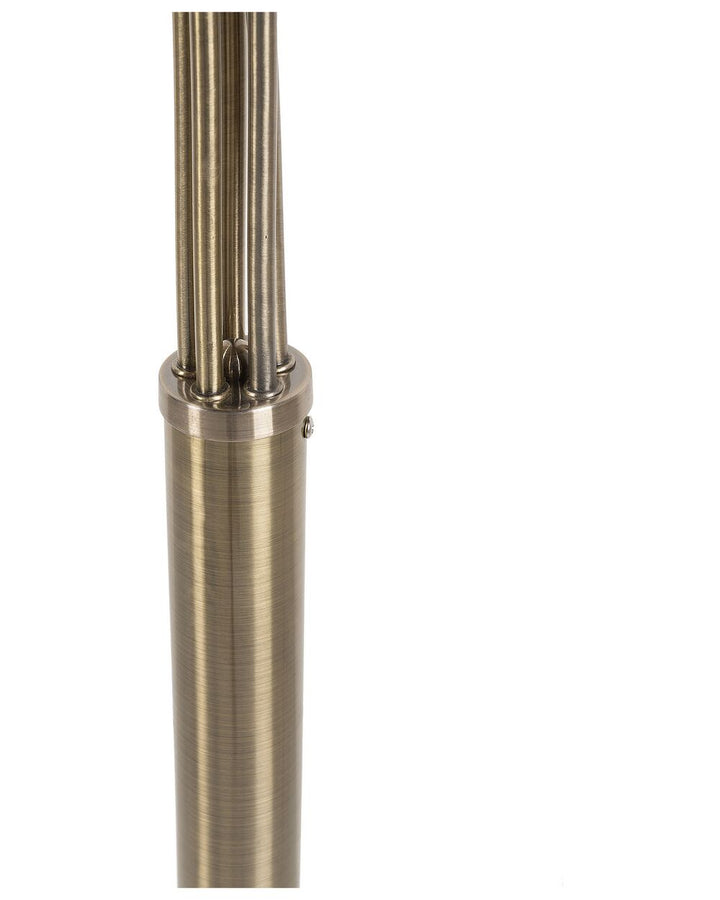 Brass Radiant Cascade 5 Arc Lamp