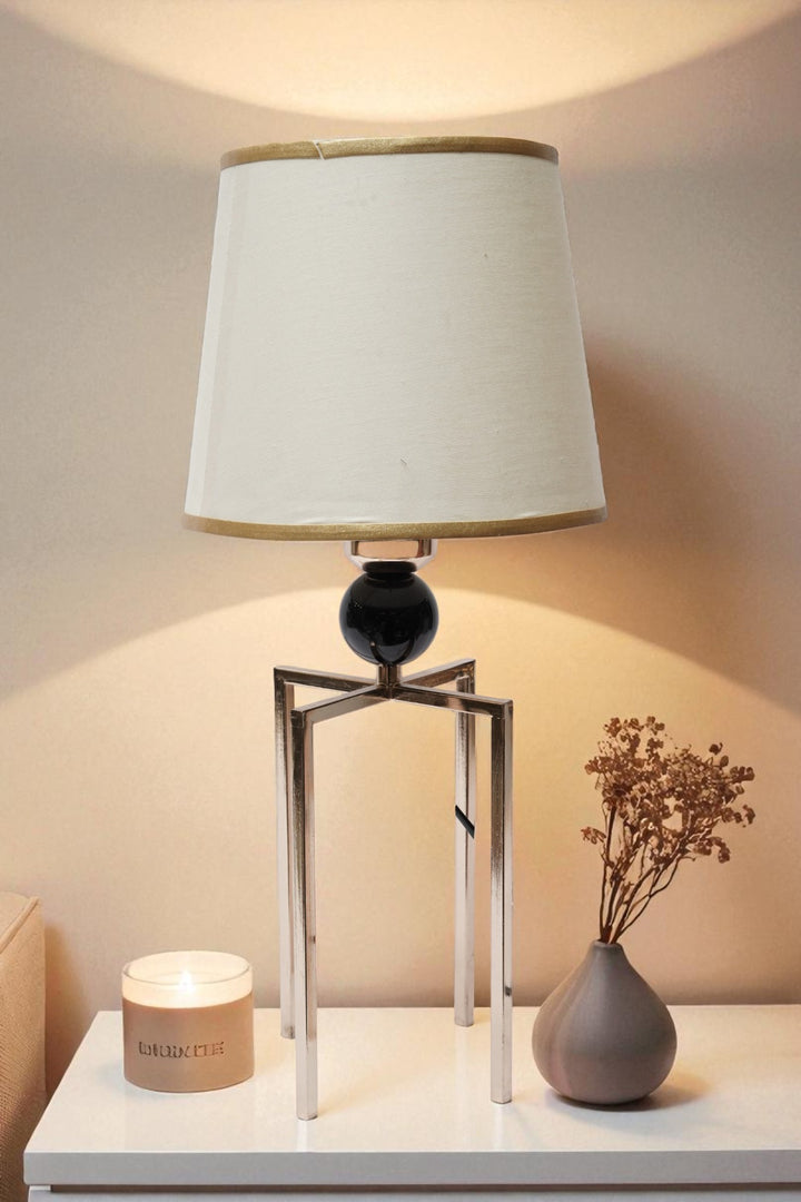 Haven Brass Table Lamp with Vintage Charm
