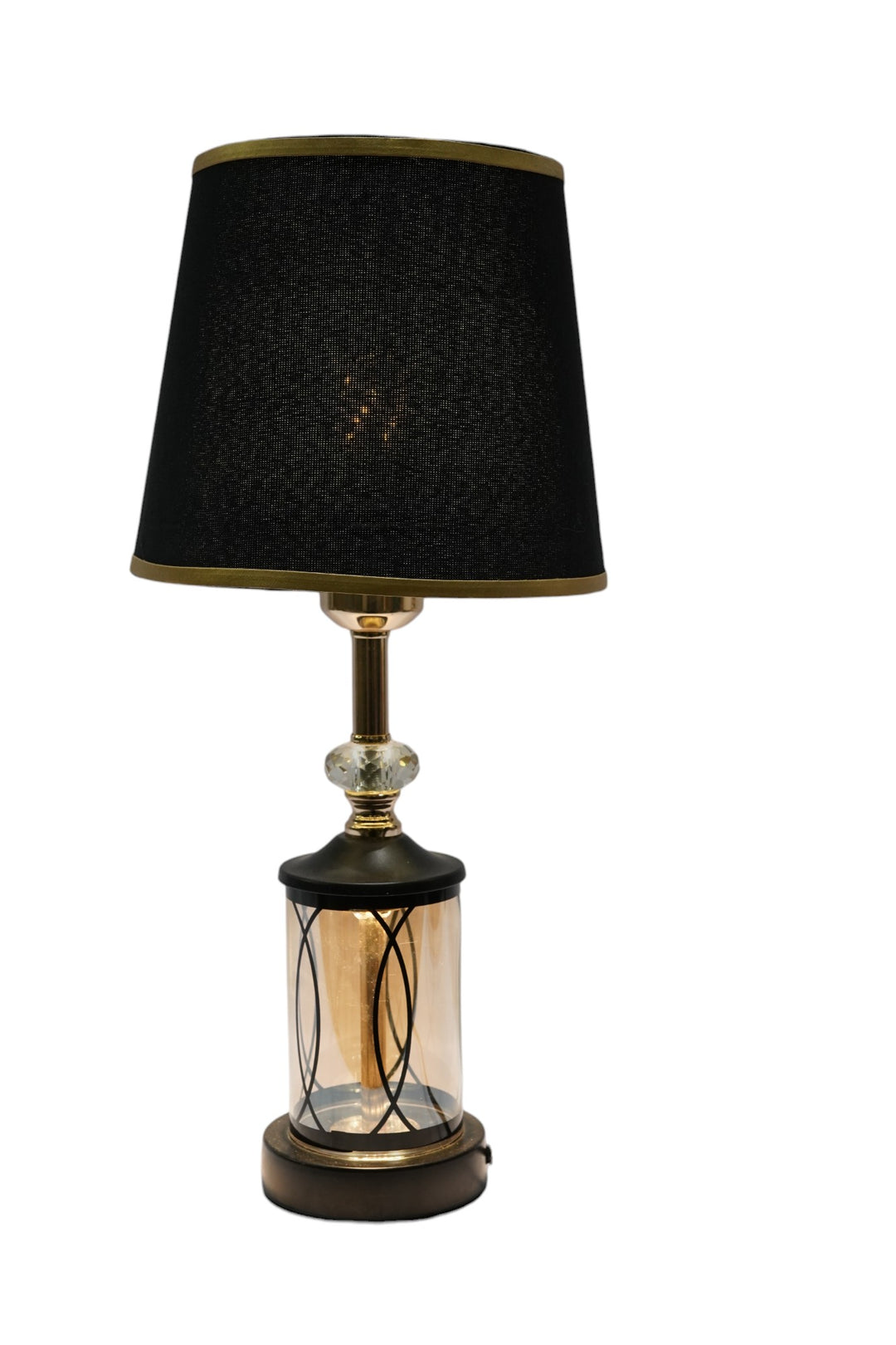 Celeste Polished Glass Table Lamp