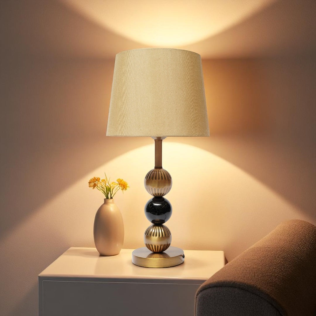 Sierra Modern Brass Accent Lamp