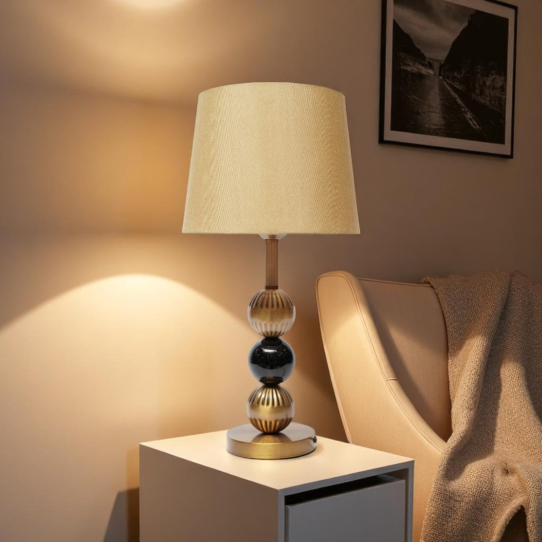 Sierra Modern Brass Accent Lamp