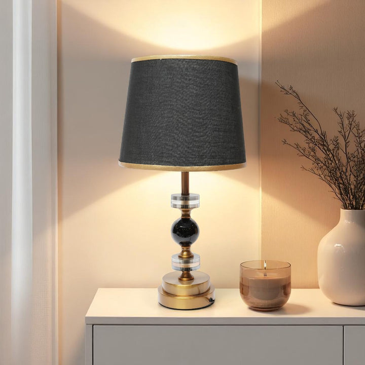 Windsor Brass Side Table Lamp