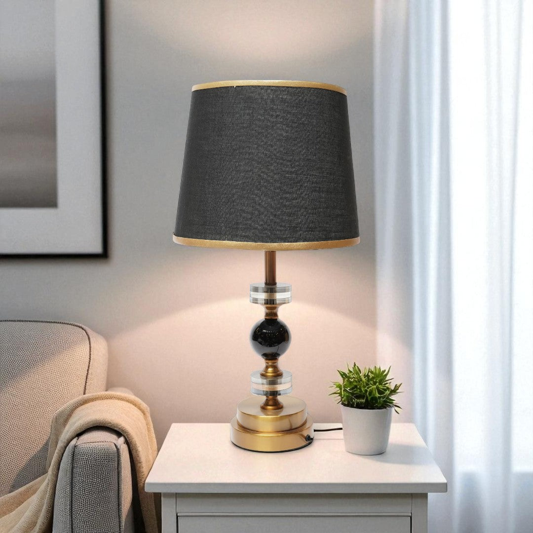 Windsor Brass Side Table Lamp