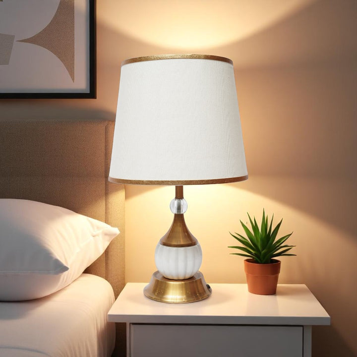 Astoria Polished Brass Table Lamp