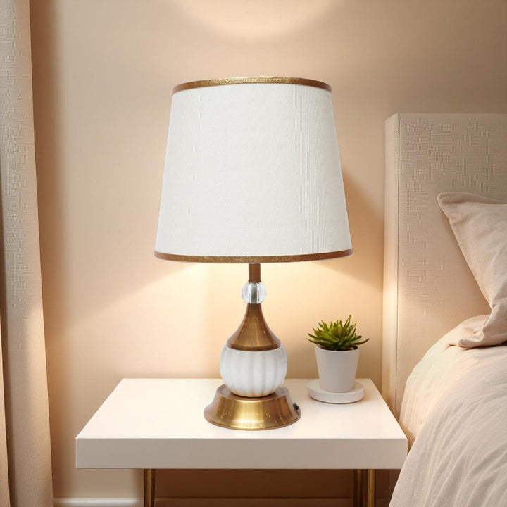 Astoria Polished Brass Table Lamp