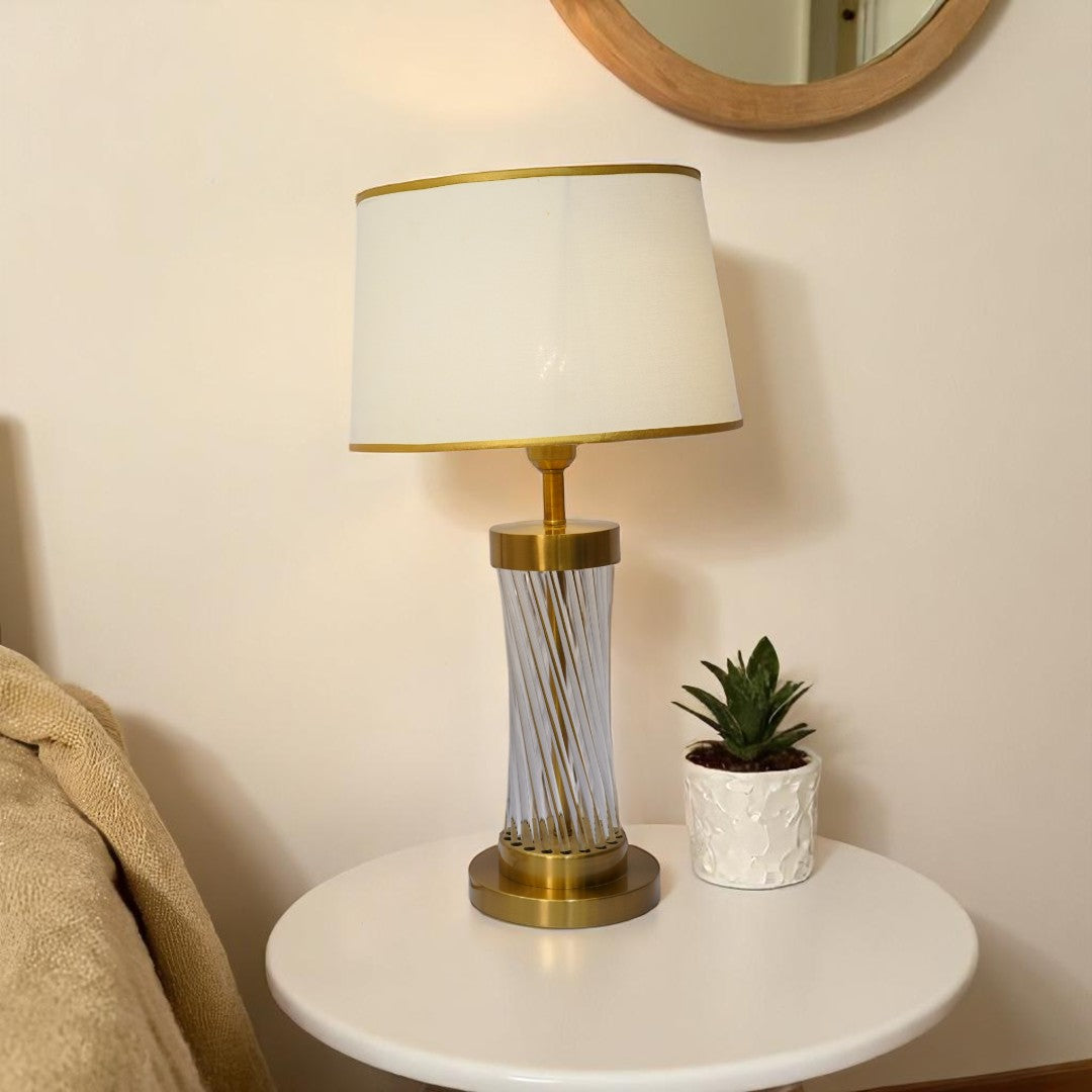 Sora Luxe Brass Crystal  Accent Light