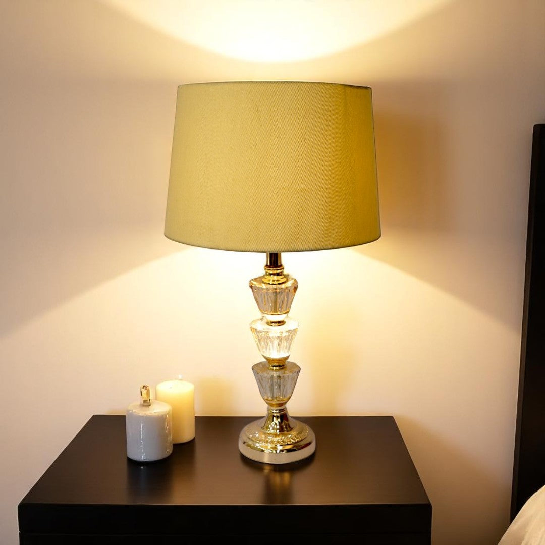 Auden Brass Crystal LED Table Lamps