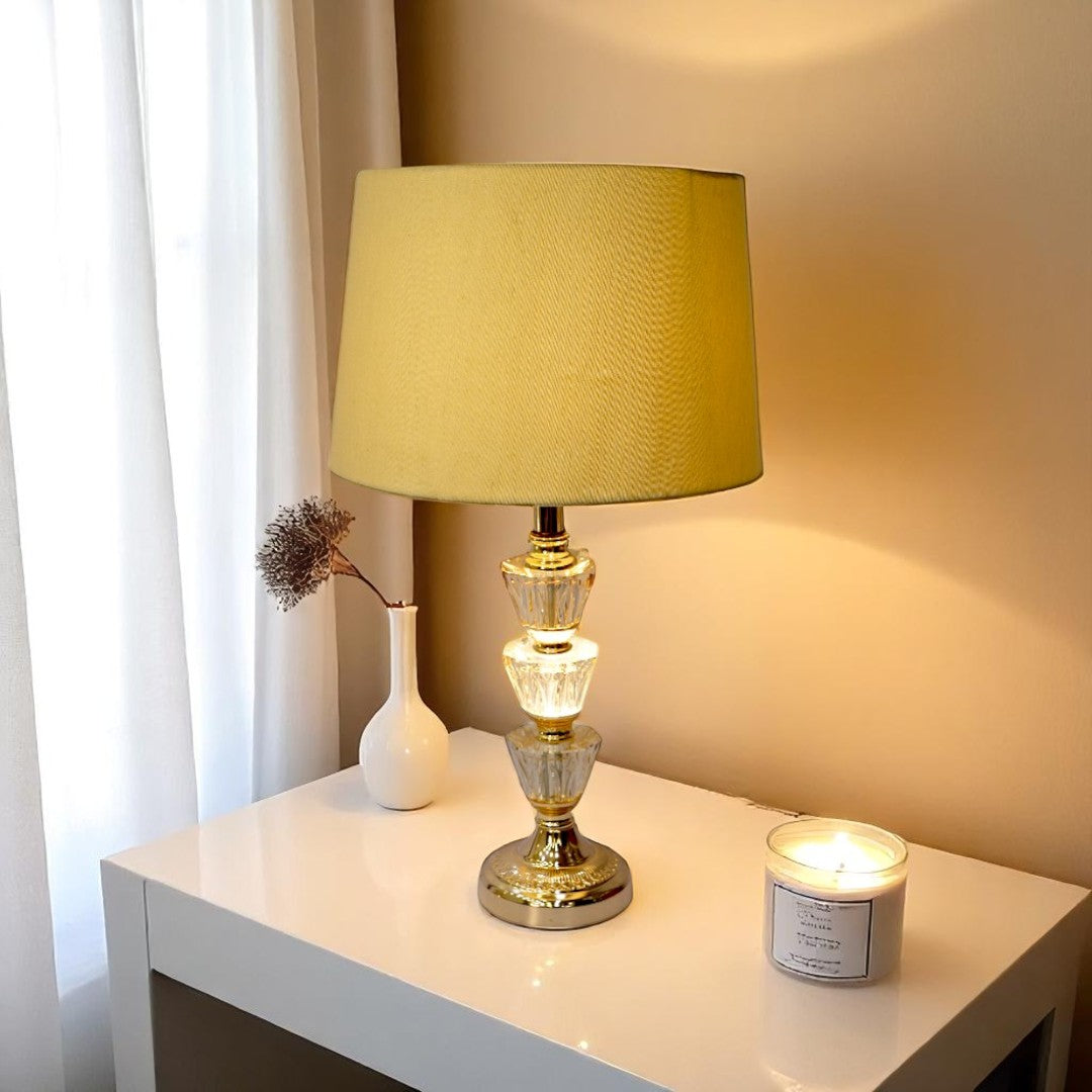 Auden Brass Crystal LED Table Lamps