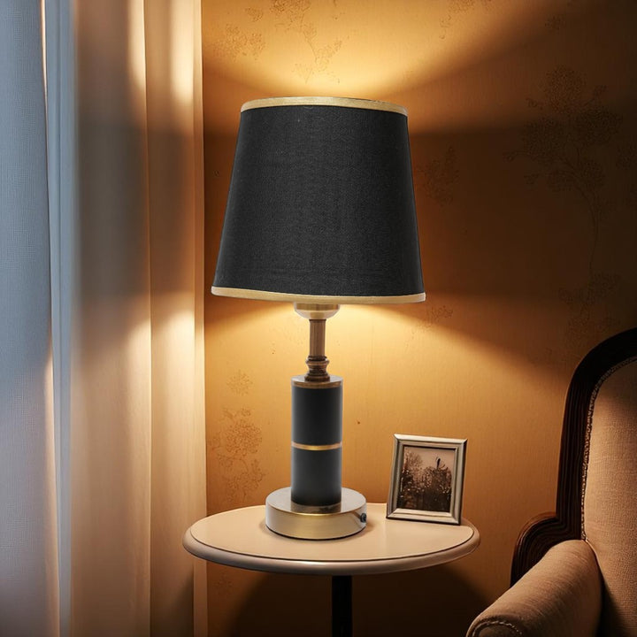 Ellington Brushed Brass Side Table Lamp