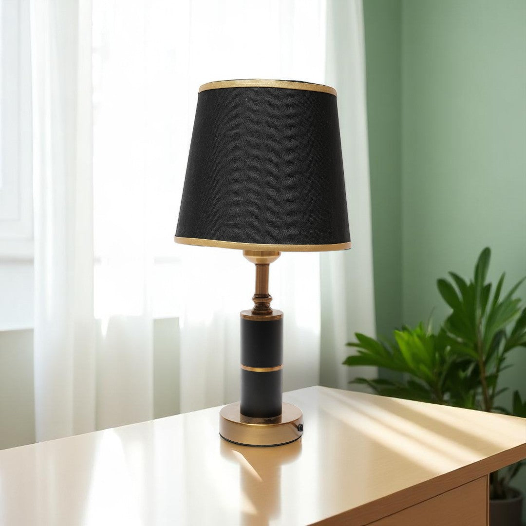 Ellington Brushed Brass Side Table Lamp
