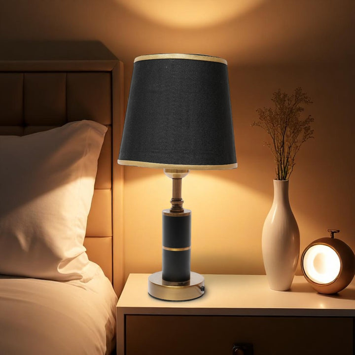 Ellington Brushed Brass Side Table Lamp