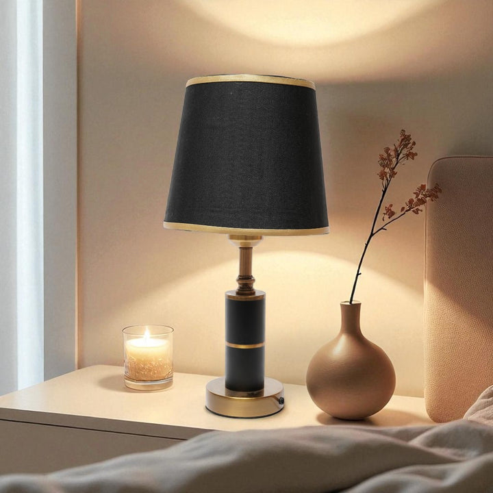 Ellington Brushed Brass Side Table Lamp
