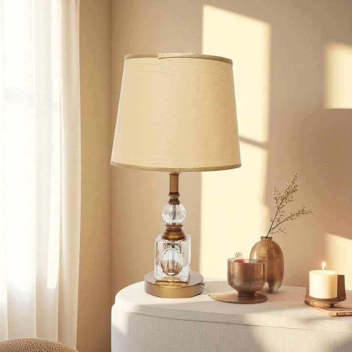Prescott Modern Brass Table Lamp