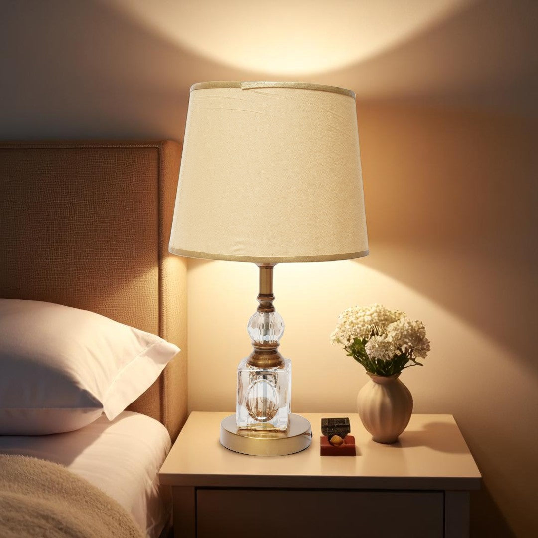 Prescott Modern Brass Table Lamp