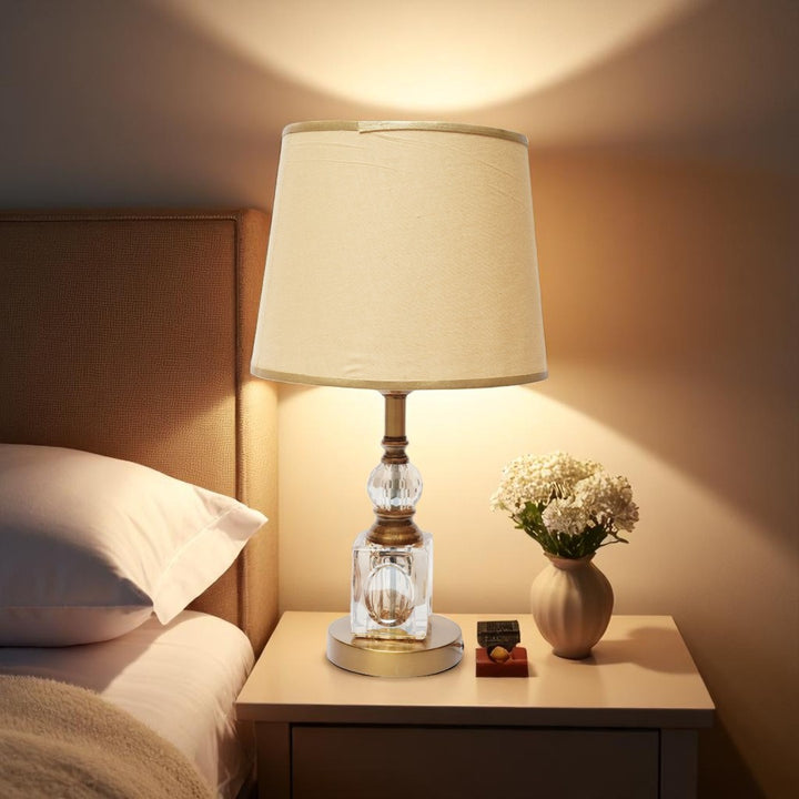 Prescott Modern Brass Table Lamp