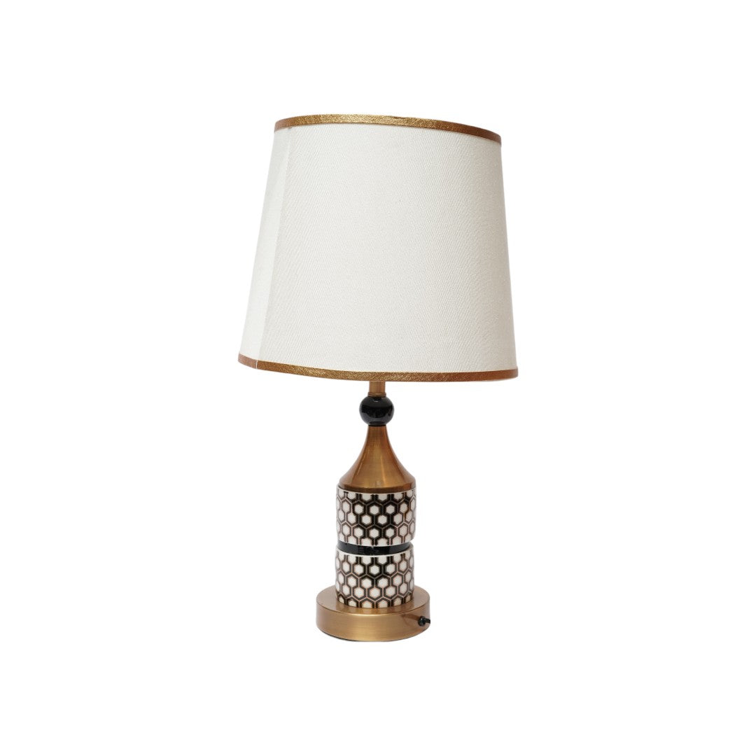 Everly Polished Brass Accent Lamp