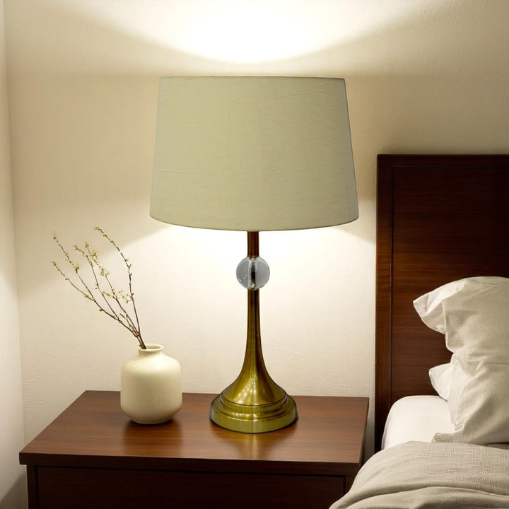 Isla Brass Orb Table Lamp