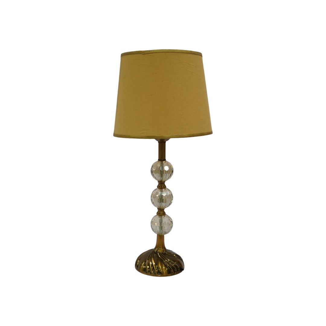 Emerson Grand Brass Column Table Lamp