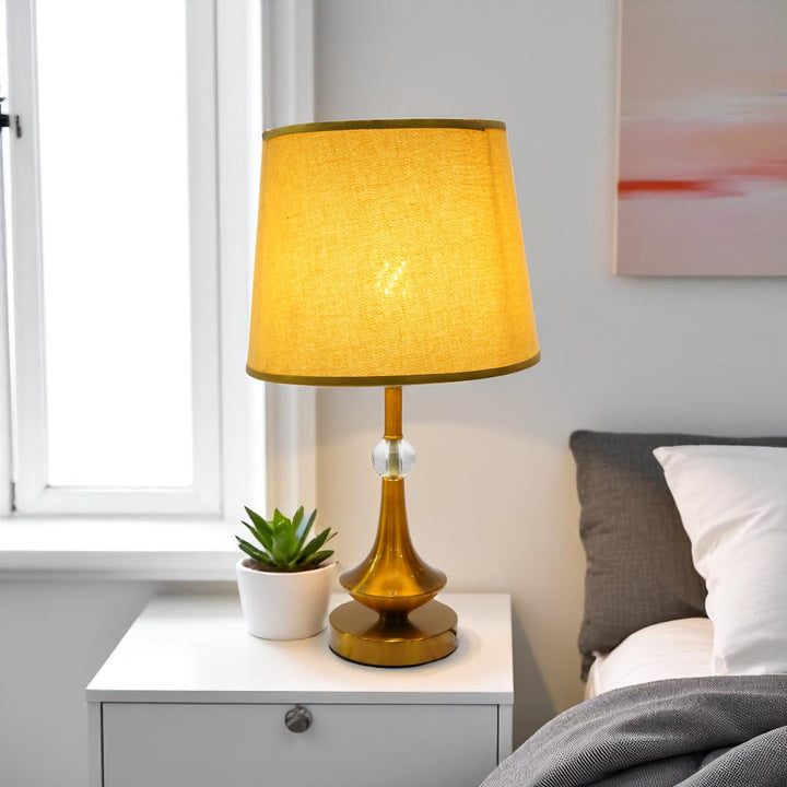 Ellis Grand Hotel Brass Table Lamp