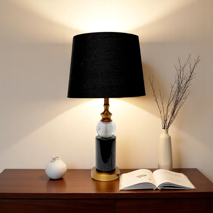 Kensley Tall Brass Table Lamp