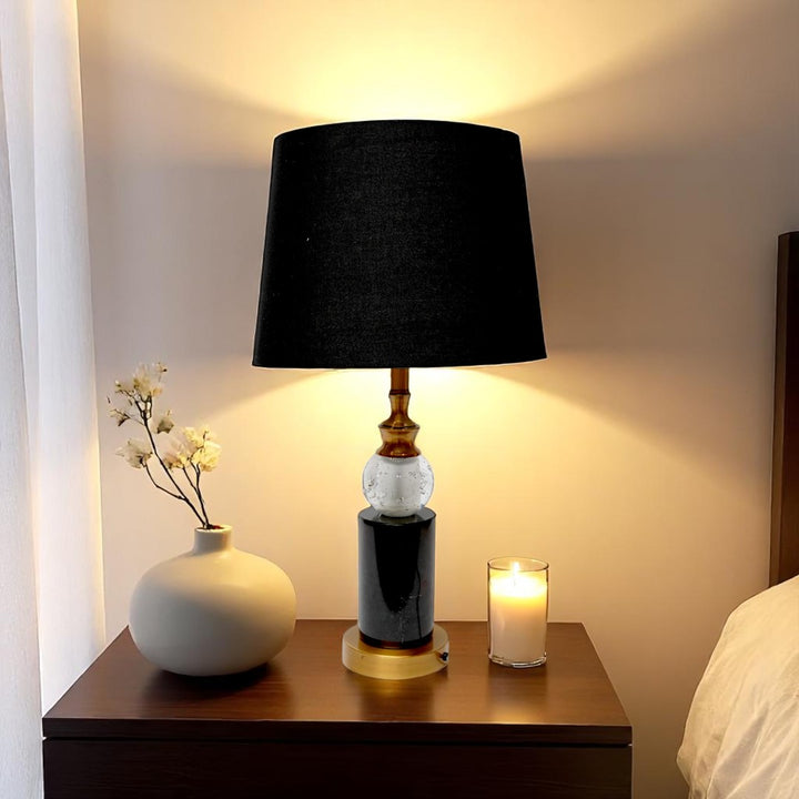 Kensley Tall Brass Table Lamp