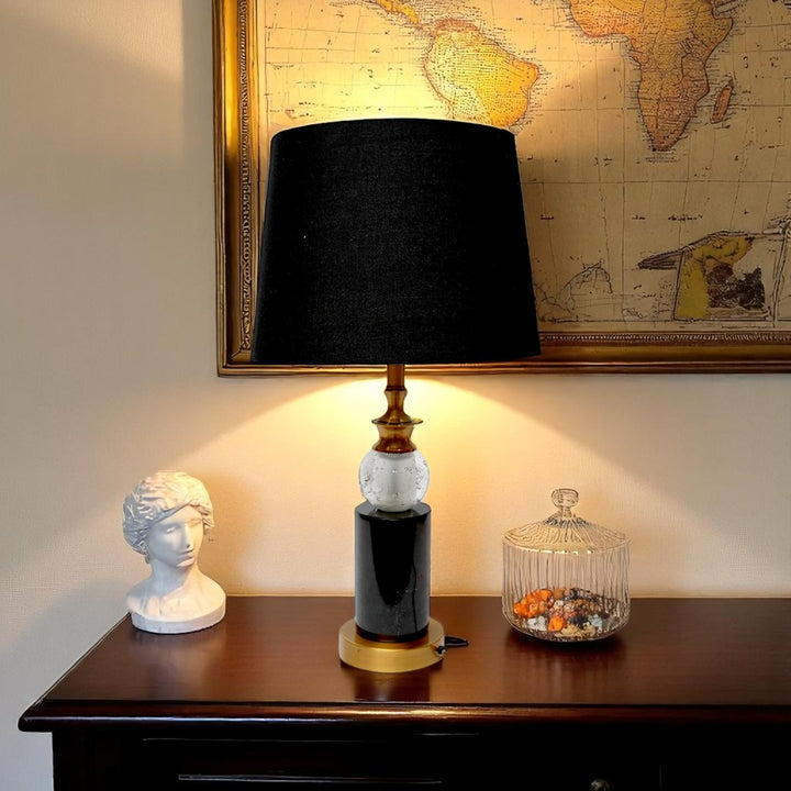 Kensley Tall Brass Table Lamp
