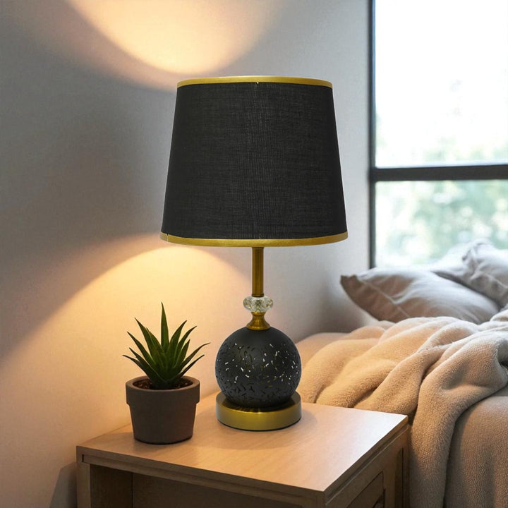 Linden Dual-Glow Brass LED Table Lamp
