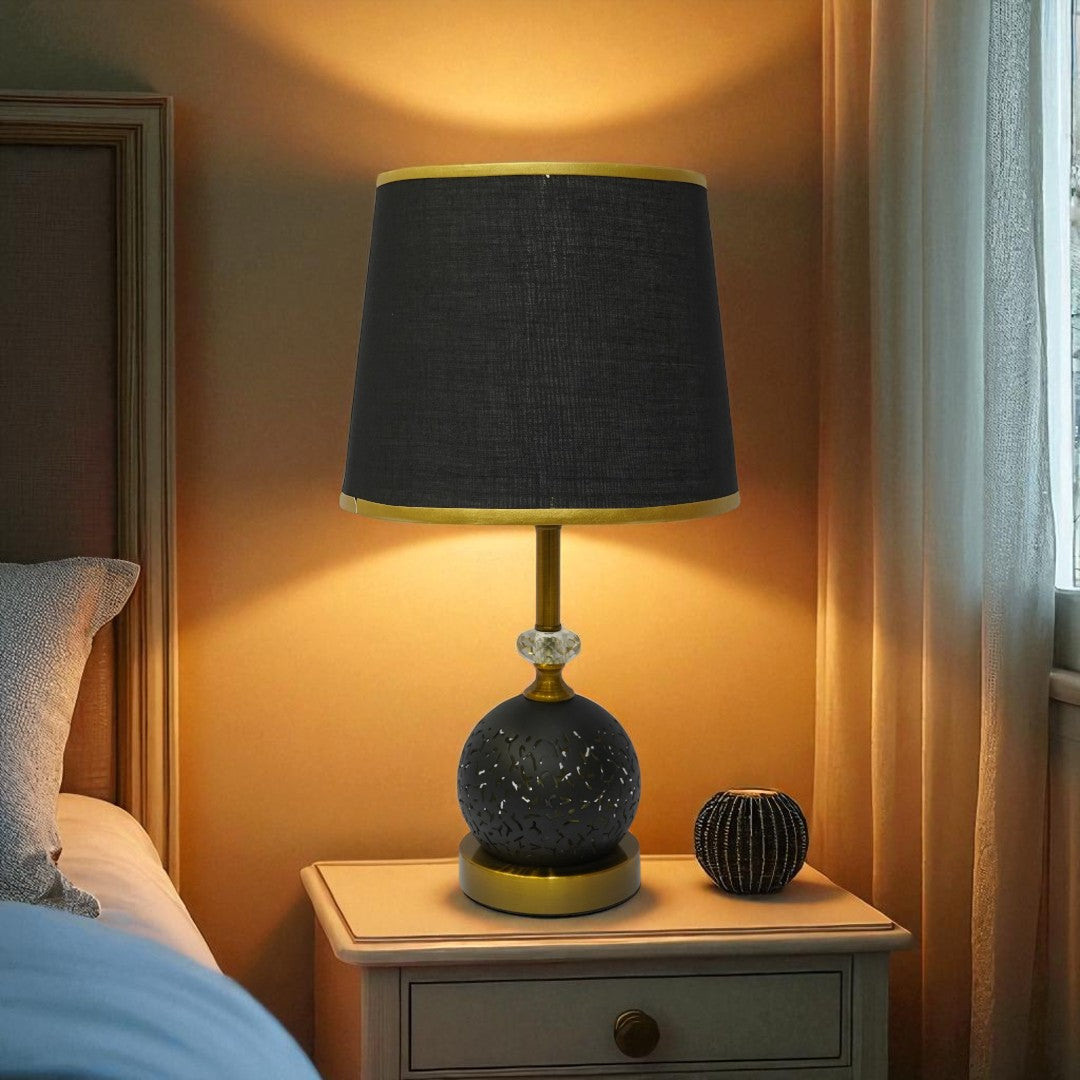 Linden Dual-Glow Brass LED Table Lamp