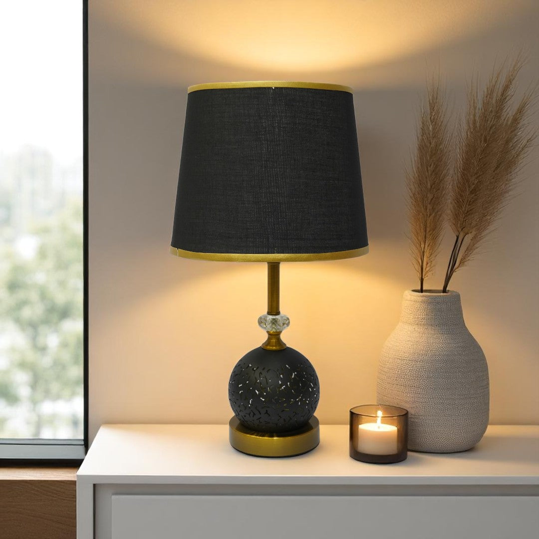 Linden Dual-Glow Brass LED Table Lamp
