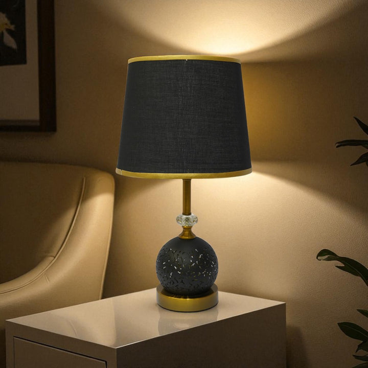 Linden Dual-Glow Brass LED Table Lamp