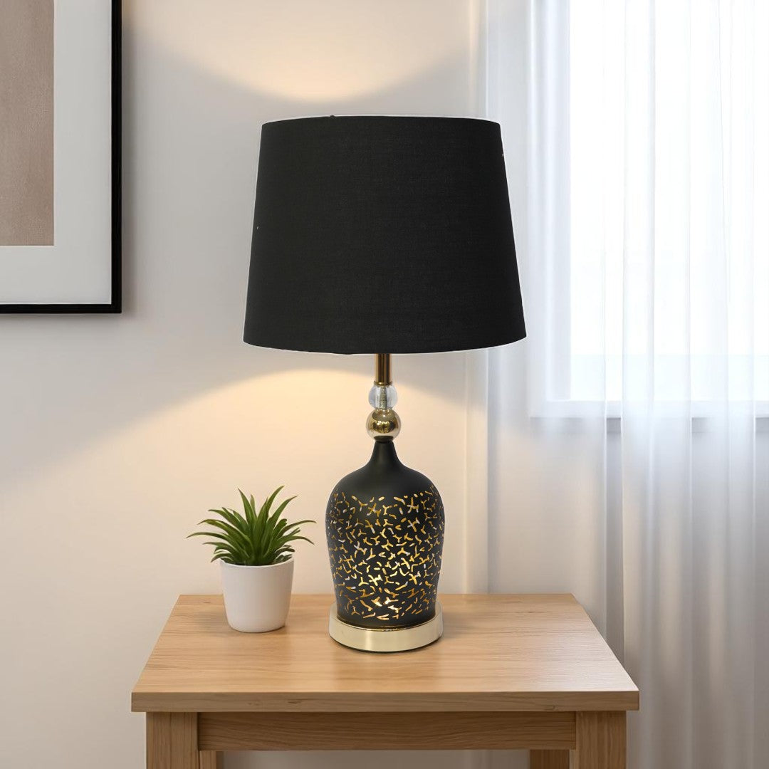 Ashmore TwinBeam Brass LED Lamp