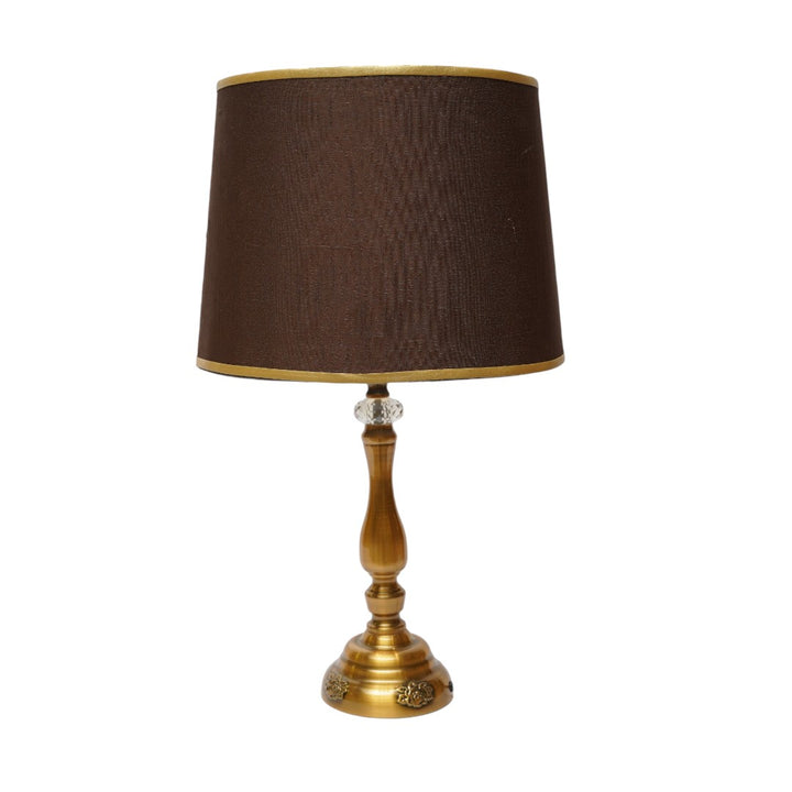 Nox Polished Brass Lamp