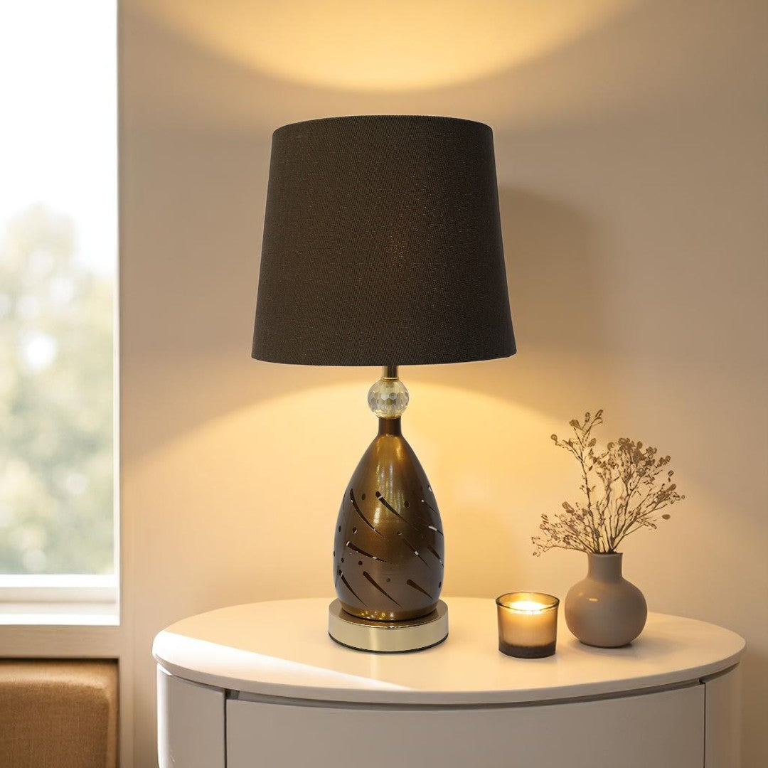 Alton Pivot-Dual Brass LED Lamp