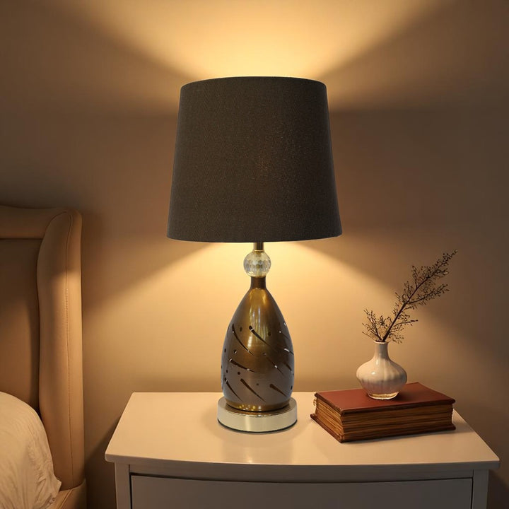 Alton Pivot-Dual Brass LED Lamp