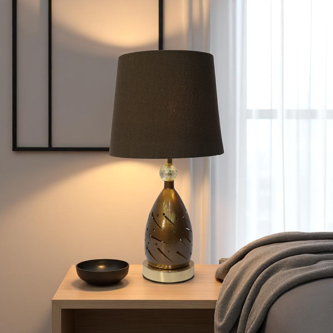 Alton Pivot-Dual Brass LED Lamp