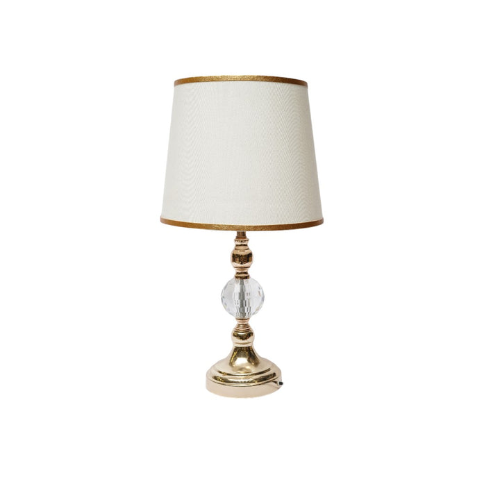 Kensington Sculpted Brass Side Lamp