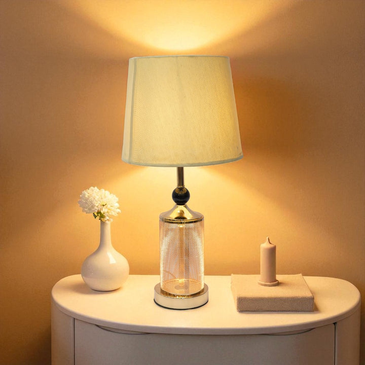 Montclair Hammered Brass Accent Lamp