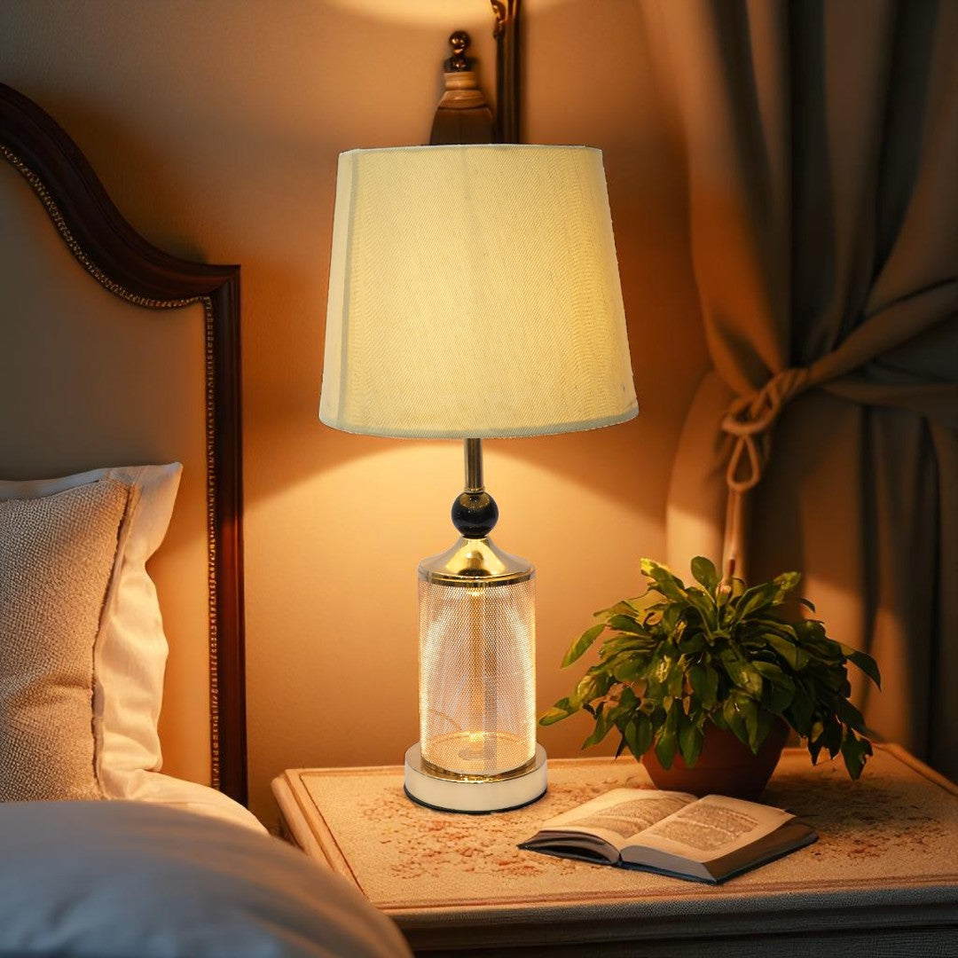 Montclair Hammered Brass Accent Lamp