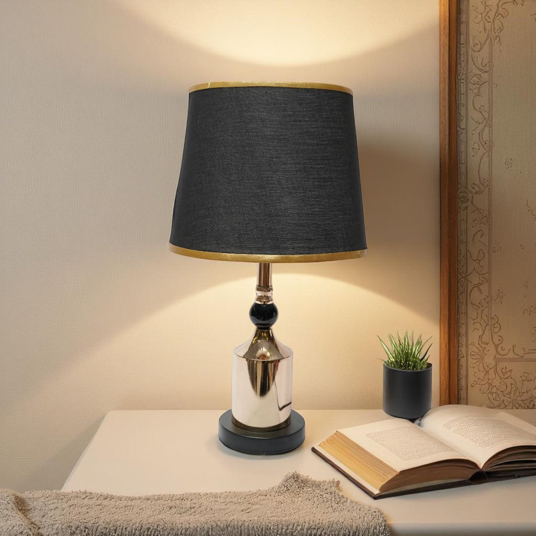 Carrington Petite Brass Side Lamp
