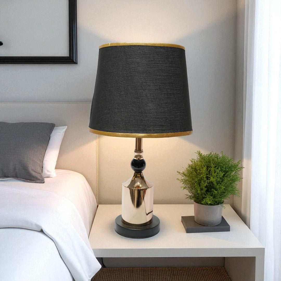 Carrington Petite Brass Side Lamp