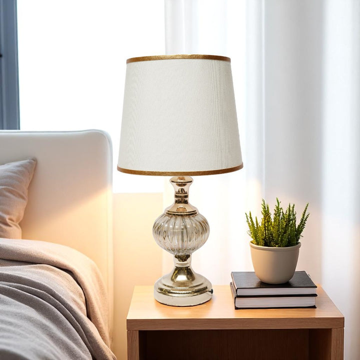 Wellington Crossbar Brass Accent Lamp