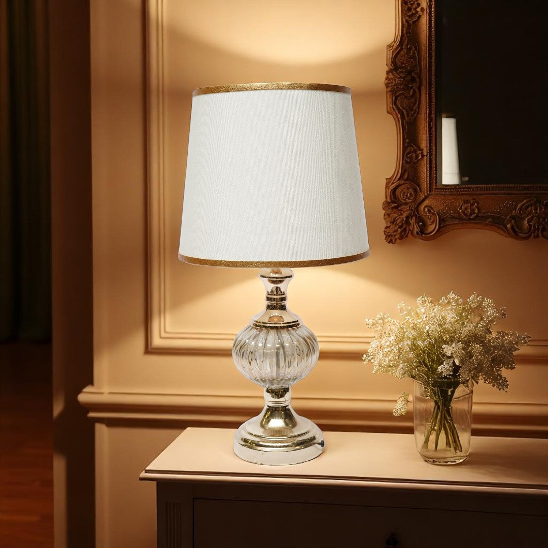 Wellington Crossbar Brass Accent Lamp