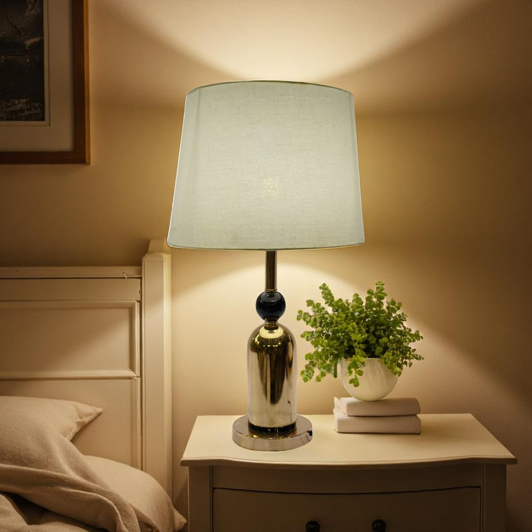 Hawthorne Slim Brass Side Table Lamp