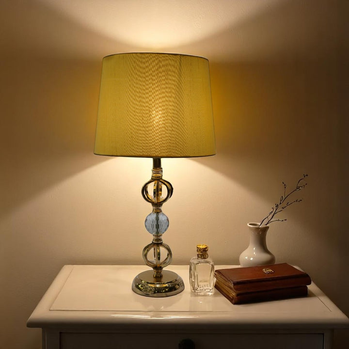 Alina Modern Brass Side Table Lamp