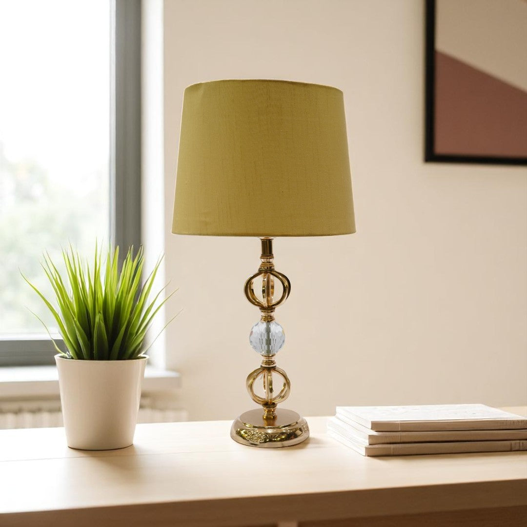 Cavendish Textured Brass Side Lamp