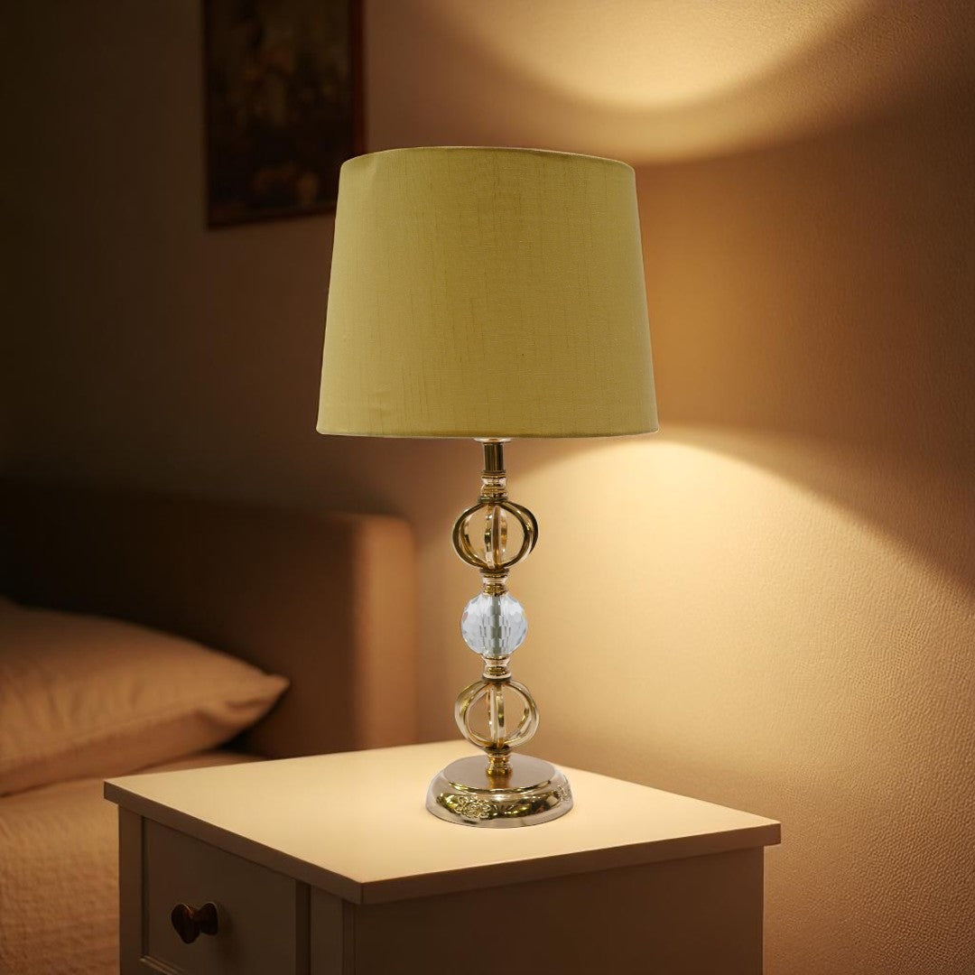 Cavendish Textured Brass Side Lamp