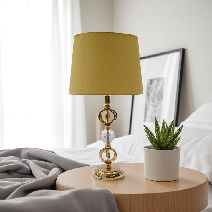 Cavendish Textured Brass Side Lamp