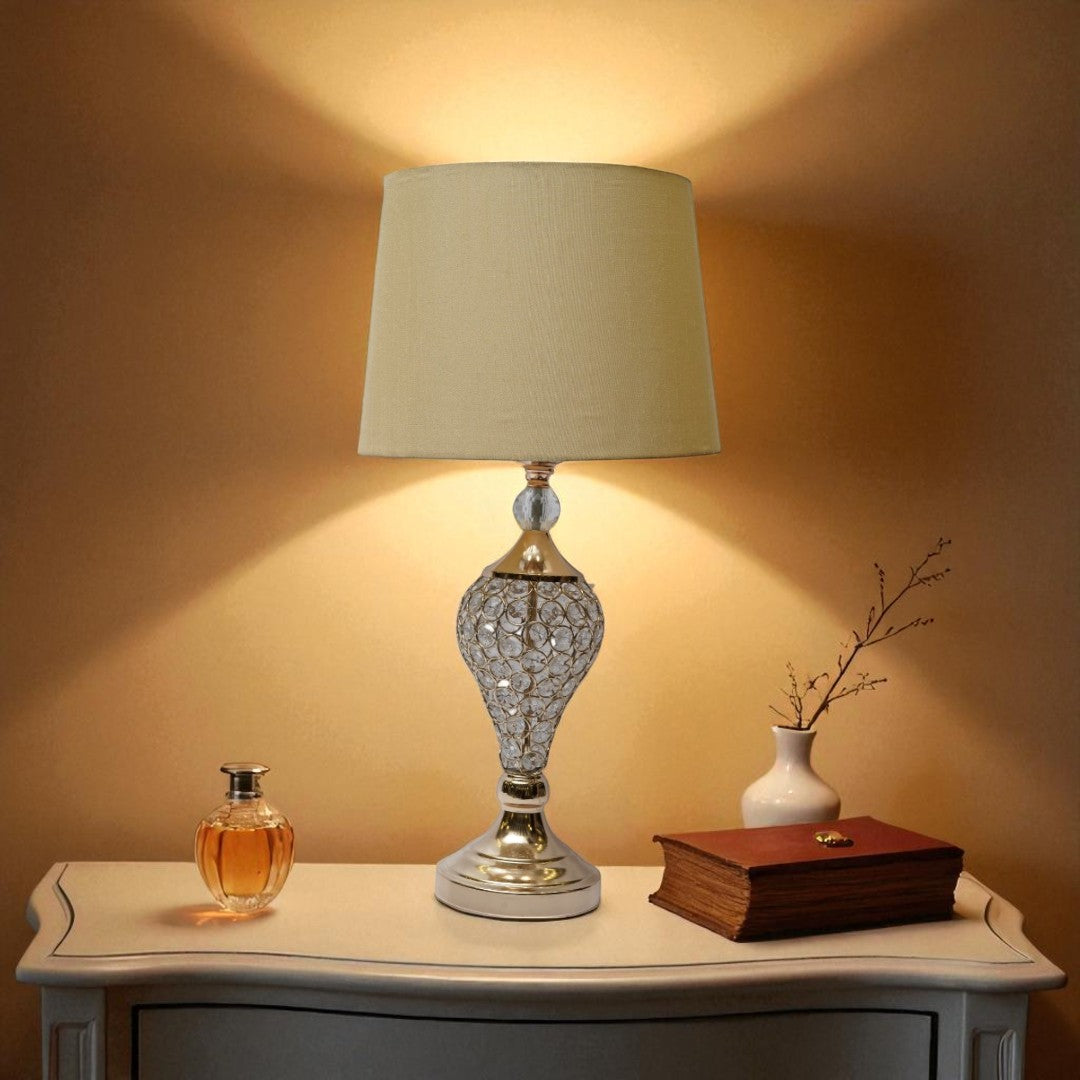 Wexham Globe Brass Side Lamp