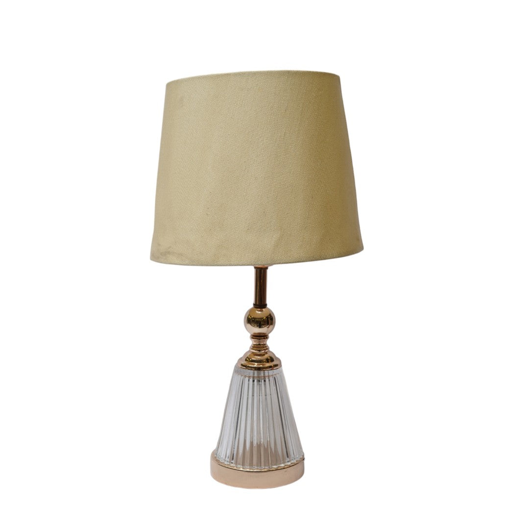 Brighton Fluted Brass Accent Lamp