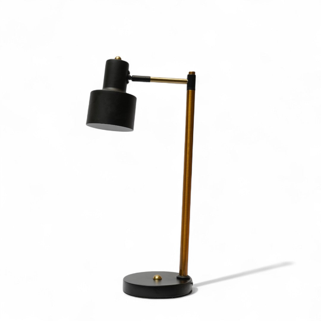 Prism Ray Black RGB LED Mood & Focus Metal Study Table Lamp